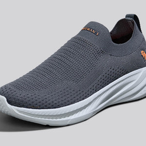 Max Cushy Slip Ons : Grey