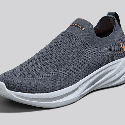 Max Cushy Slip Ons : Grey