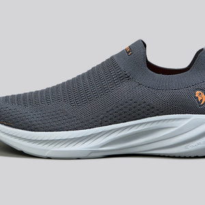 Max Cushy Slip Ons : Grey