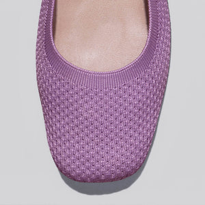 Plush Square Flats : Lavender