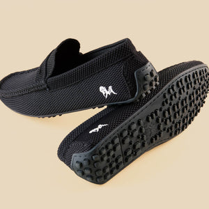 ReLive Knit Loafers : Jet Black