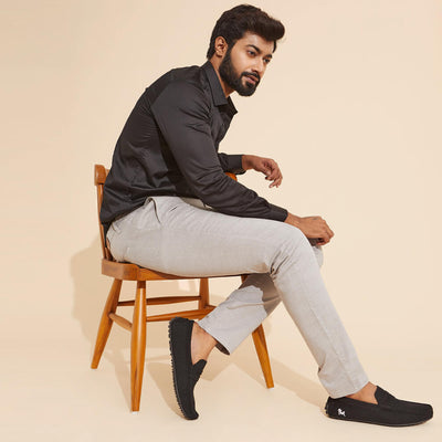 ReLive Knit Loafers : Jet Black
