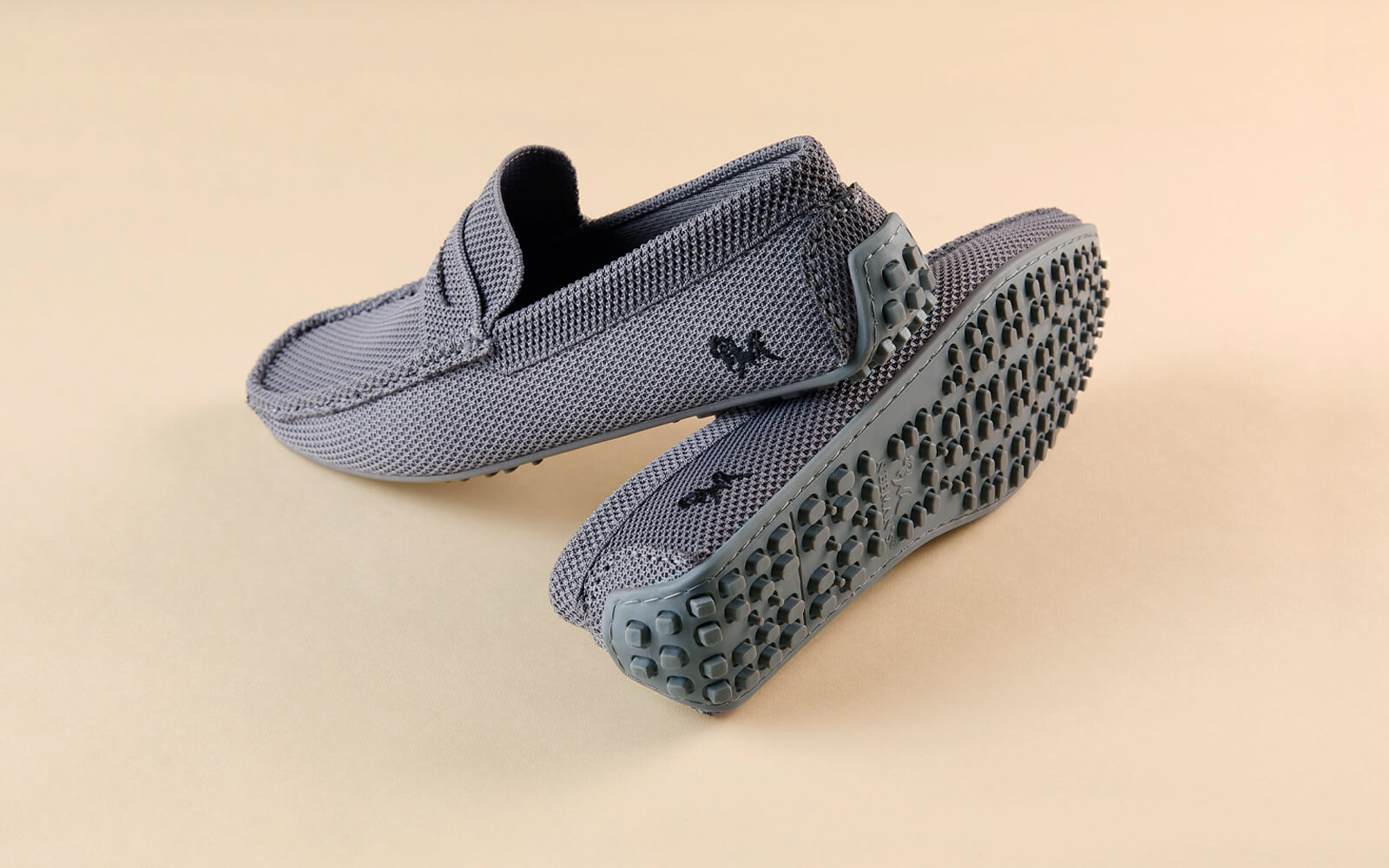ReLive Knit Loafers : Steel Grey