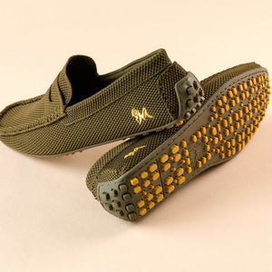 ReLive Knit Loafers : Very Olive