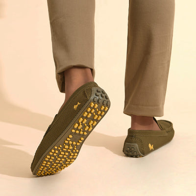 ReLive Knit Loafers : Very Olive