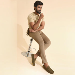 ReLive Knit Loafers : Very Olive