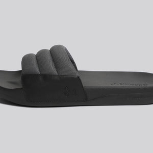 Squooshy Slides for Men : Grey-Black