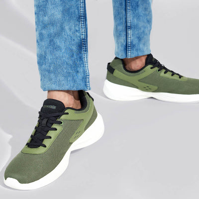 Striking Strides : Olive