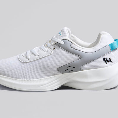 Striking Strides : White