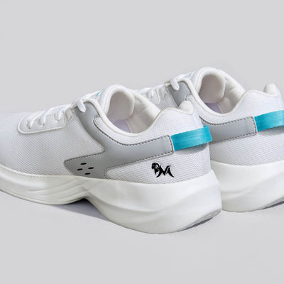 Striking Strides : White