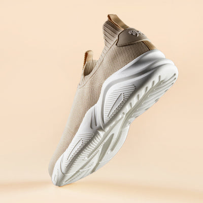 Sole Max Slip Ons : Ultra Beige