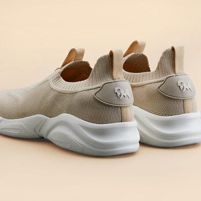 Sole Max Slip Ons : Ultra Beige