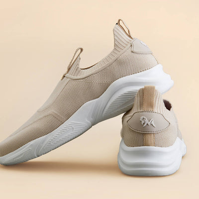 Sole Max Slip Ons : Ultra Beige