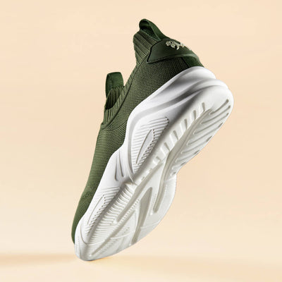 Sole Max Slip Ons : Ultra Green