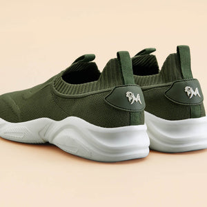 Sole Max Slip Ons : Ultra Green