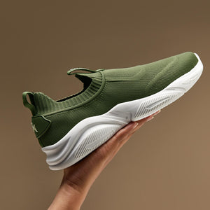 Sole Max Slip Ons : Ultra Green