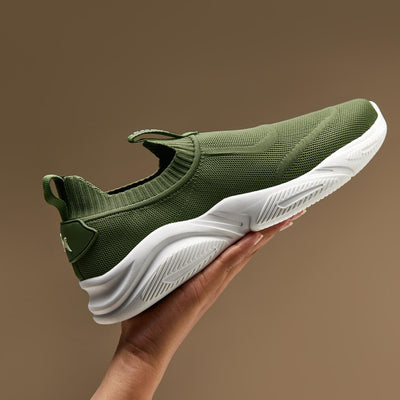 Sole Max Slip Ons : Ultra Green