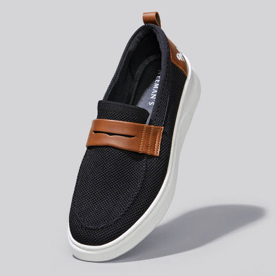 Brunch Loafers : Black/Tan