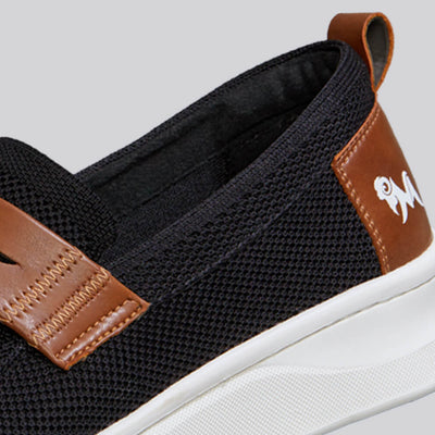 Brunch Loafers : Black/Tan