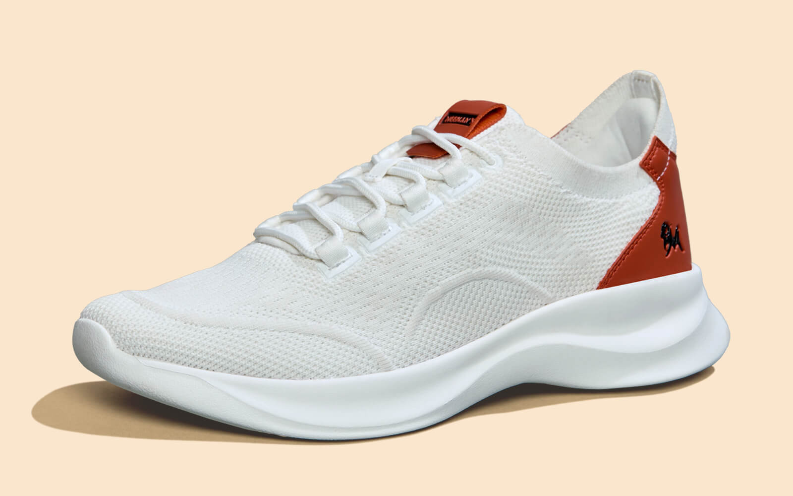 The Knit Strides : White