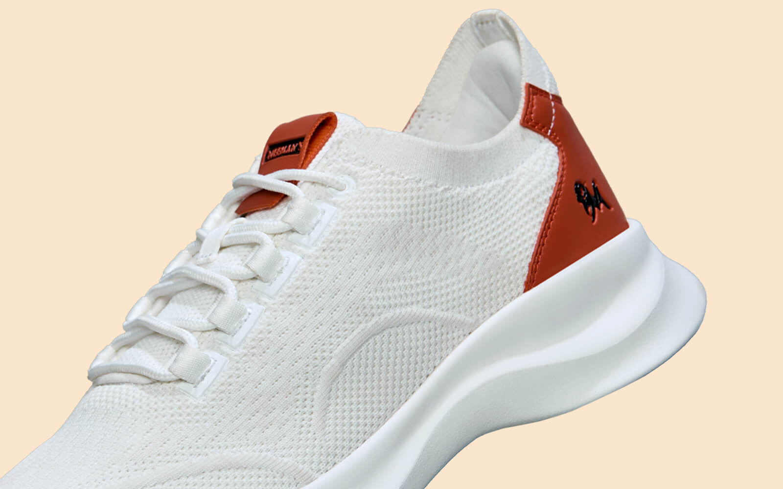 The Knit Strides : White