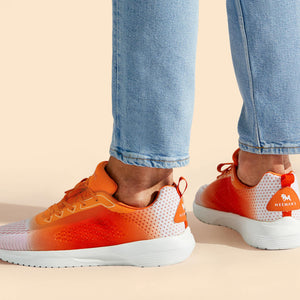 The Loungesters : Neon Orange-White