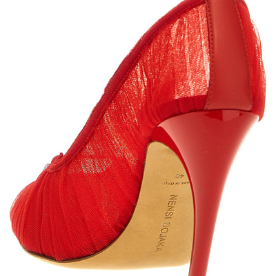 Nensi Dojaka Tulle Pumps