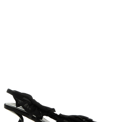 Nensi Dojaka Slingback Ruffles