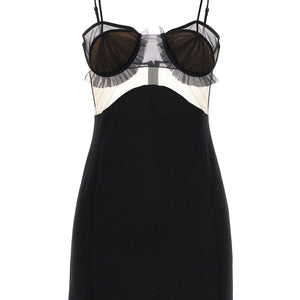 Nensi Dojaka Explosive Flower Bra Dress