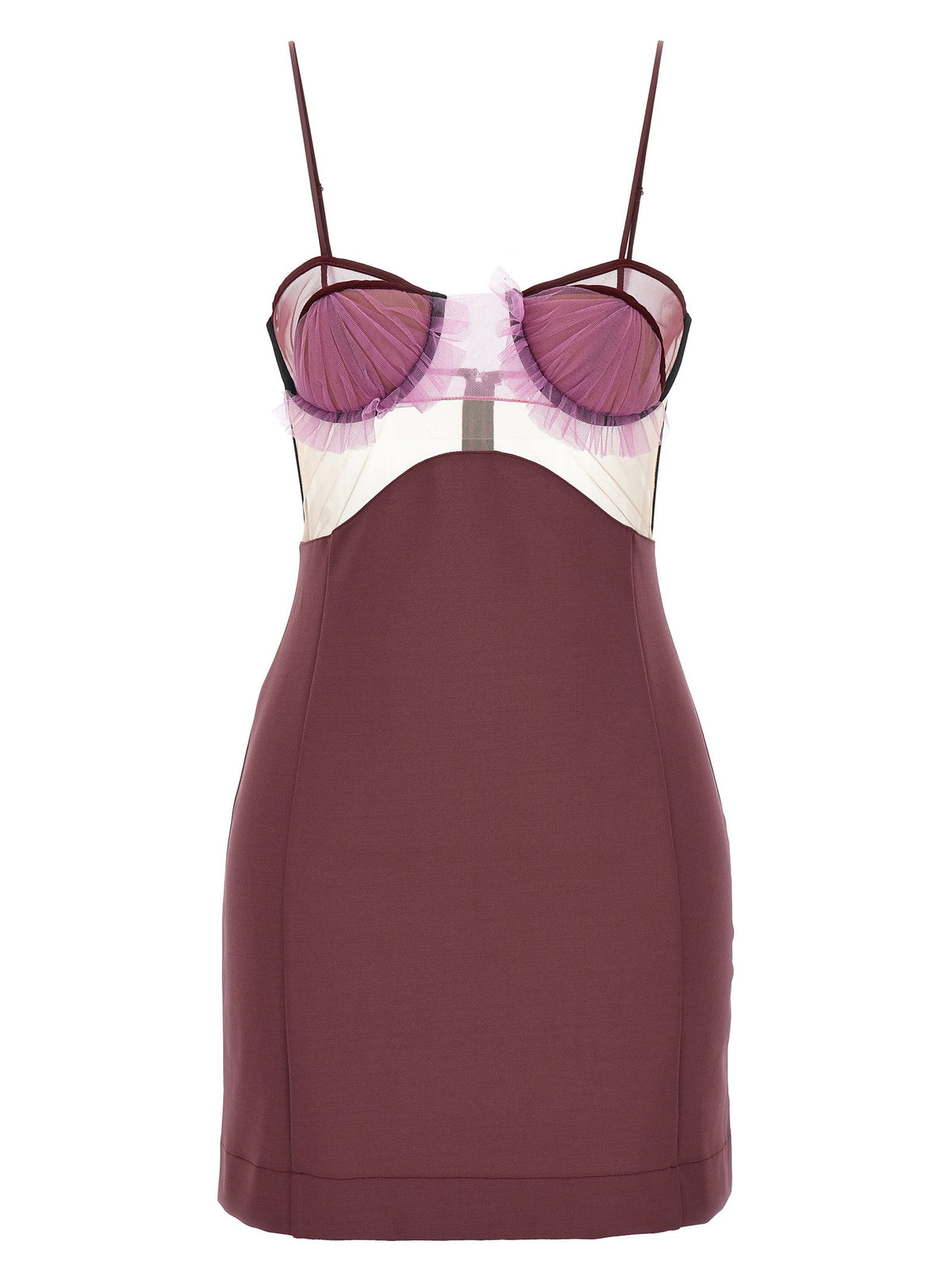 Nensi Dojaka Explosive Flower Bra Dress