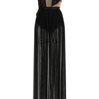 Nensi Dojaka Corsetto Draped Gown Dress
