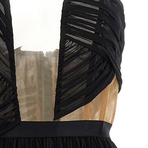 Nensi Dojaka Corsetto Draped Gown Dress