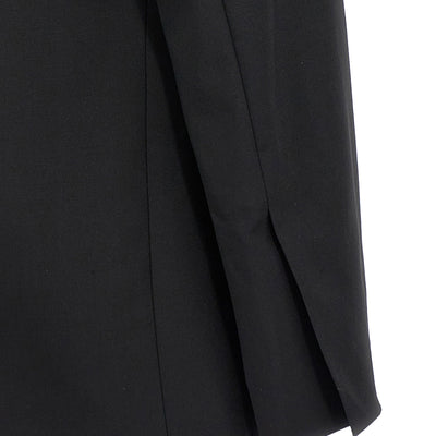 Nensi Dojaka Double Breast Drawstring Blazer Jacket