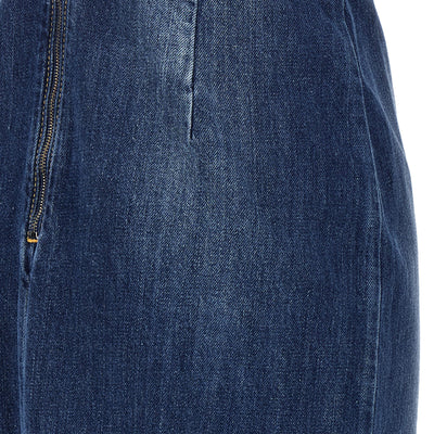Nensi Dojaka Denim Dress
