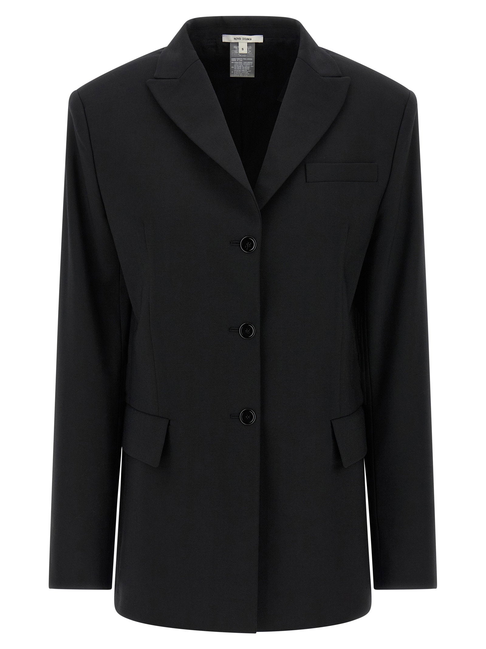 Nensi Dojaka Belt Blazer