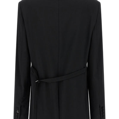 Nensi Dojaka Belt Blazer