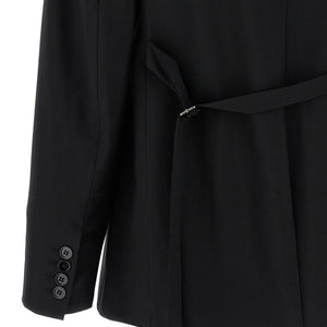 Nensi Dojaka Belt Blazer