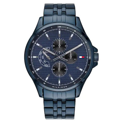 Tommy Hilfiger Dress Blue Dial Men 46.3mm