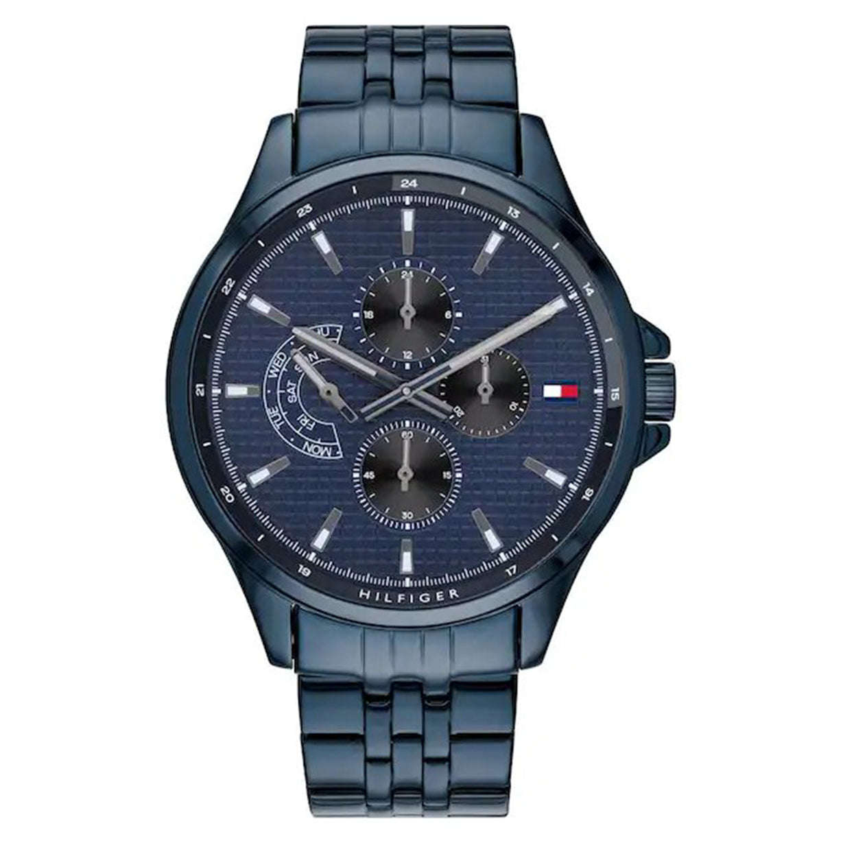 Tommy Hilfiger Dress Blue Dial Men 46.3mm