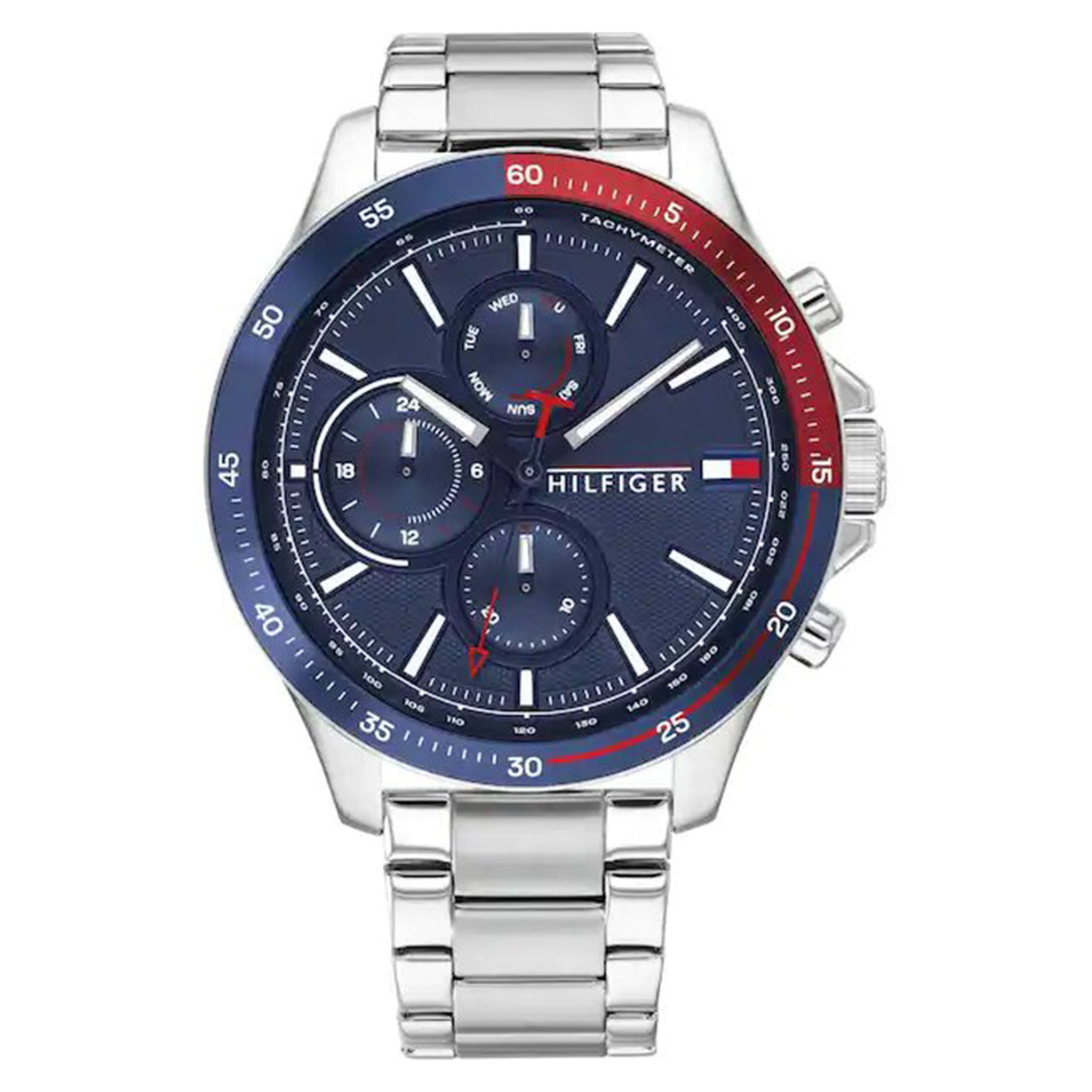 Tommy Hilfiger Sport Blue Dial Men 46mm