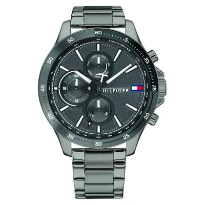 Tommy Hilfiger Quartz Grey Dial Men 46mm