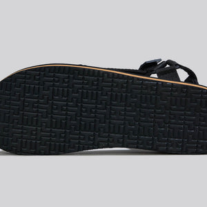 Airy Strap Sandals : Black