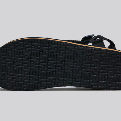 Airy Strap Sandals : Black
