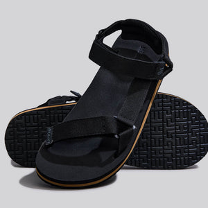 Airy Strap Sandals : Black