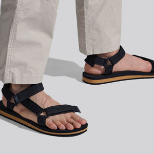 Airy Strap Sandals : Black
