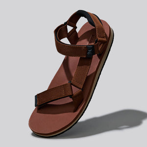 Airy Strap Sandals : Brown-Black