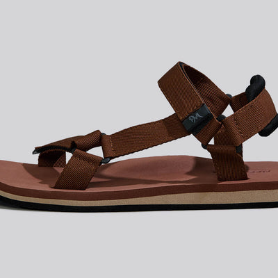 Airy Strap Sandals : Brown-Black