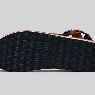 Airy Strap Sandals : Brown-Black