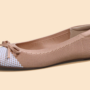 Ballet Flats For Women : Beige-Ivory