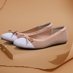 Ballet Flats For Women : Beige-Ivory